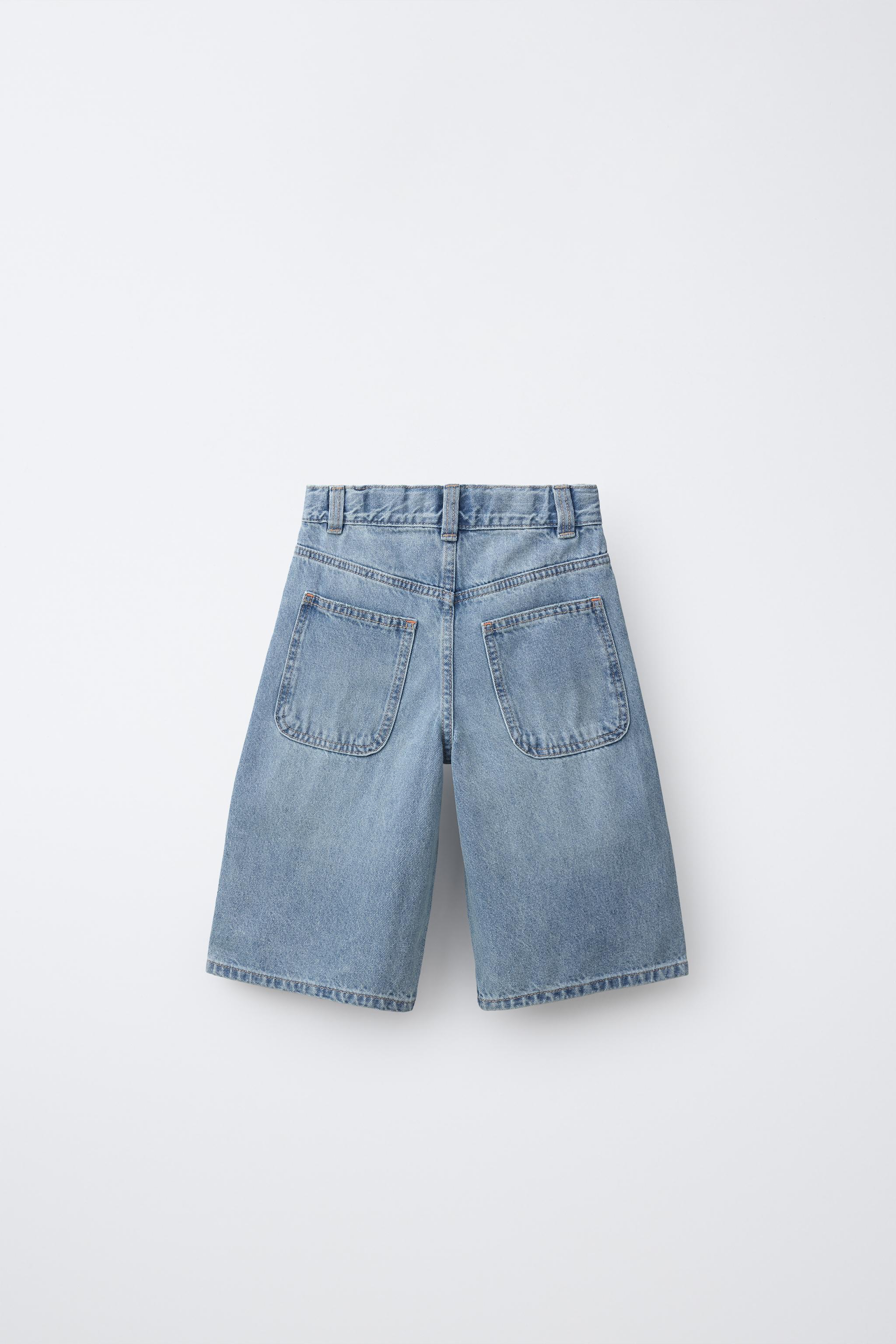 POCKET DENIM SHORTS